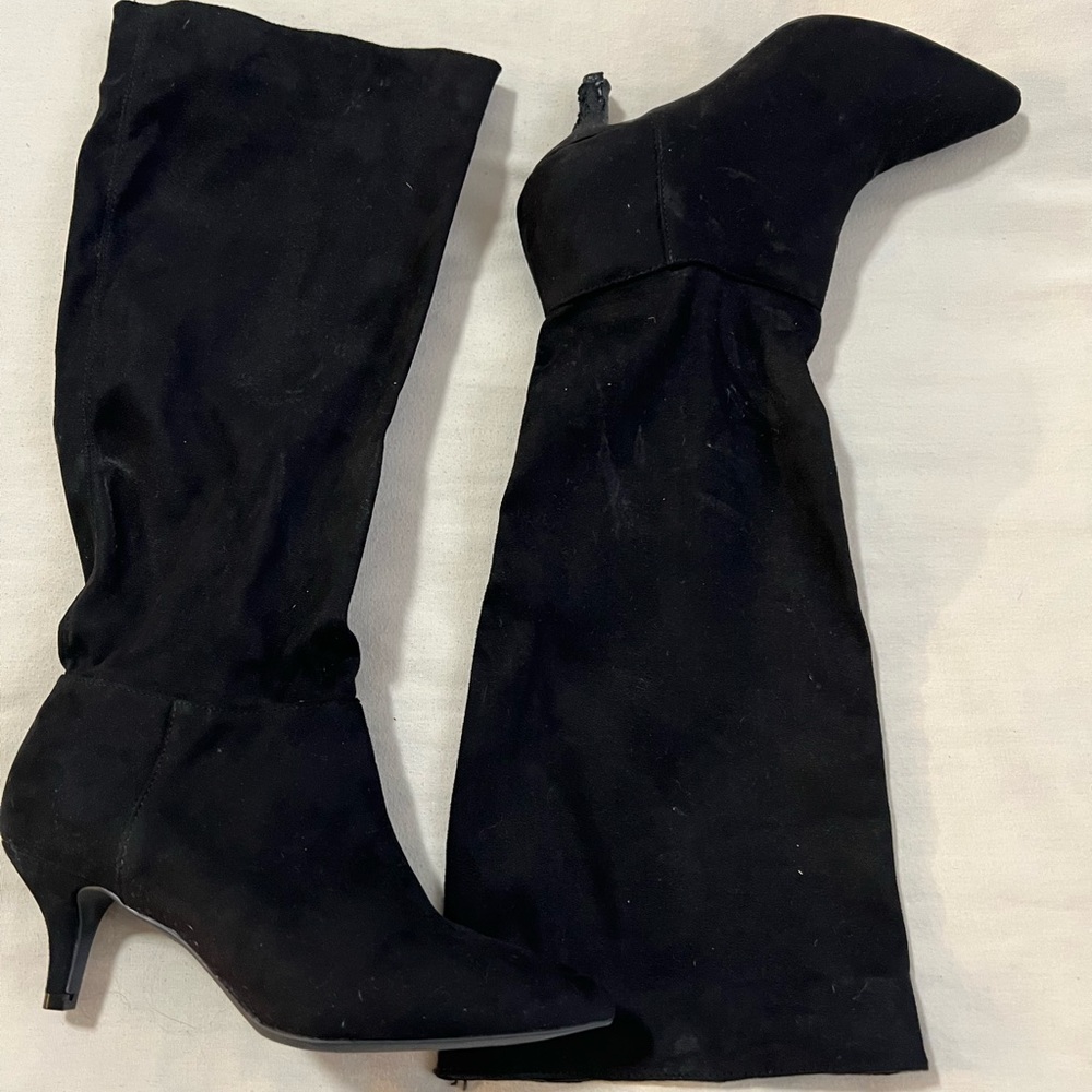 Suede boots size 7.5